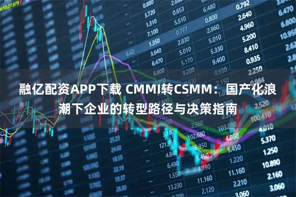 融亿配资APP下载 CMMI转CSMM：国产化浪潮下企业的转型路径与决策指南